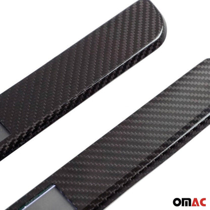 OMAC Door Sill Scuff Plate Illuminated for Ford Fiesta 2011-2019 Sport Carbon Fiber 26149696090CS