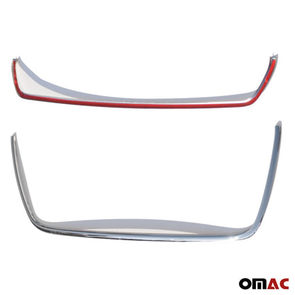 OMAC Front Bumper Grill Trim Molding for Ford Transit 150 250 350 2015-2020 Steel 2x 2626082