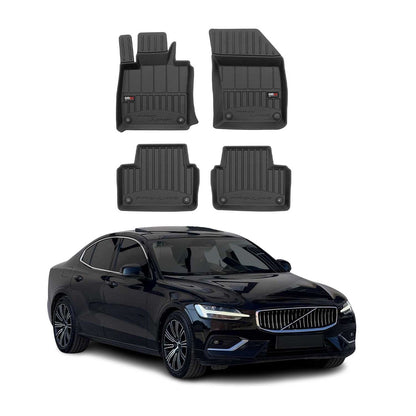 2019-2024 Volvo S60 V60 Premium Floor Mats Liners Full Set All Weather Heavy Duty