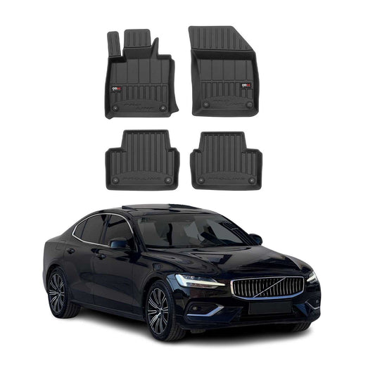2019-2024 Volvo S60 V60 Premium Floor Mats Liners Full Set All Weather Heavy Duty