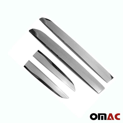 OMAC Side Door Molding Trim Skirt Garnish for Ford Transit 2015-2024 Steel Dark 4 Pcs 2625131B