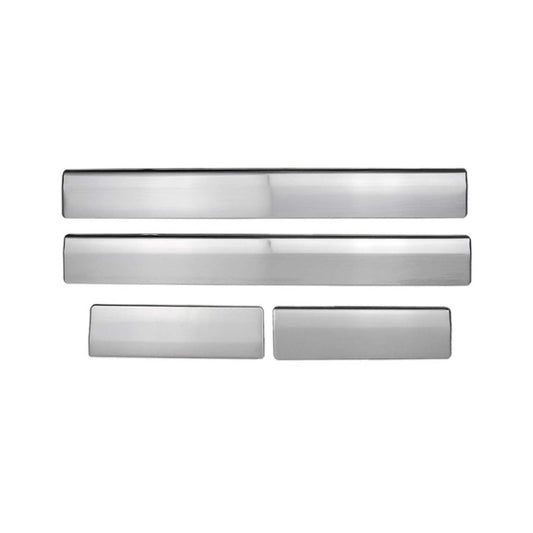 OMAC Door Sill Scuff Plate Scratch Protector for Nissan Frontier 2005-2021 Steel 4Pcs K-5003094N