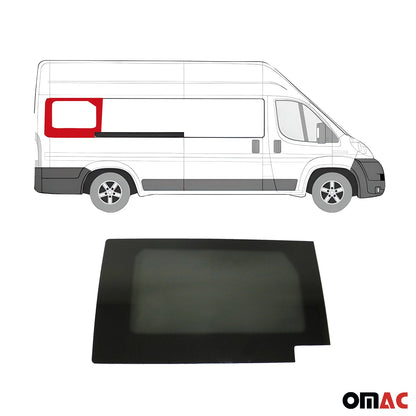 OMAC Window Glass Fit Kit For Ram Promaster 2014-2024 Rear Right Side Sliding Door L4 FTSET1-2523405L4-1RSDFR