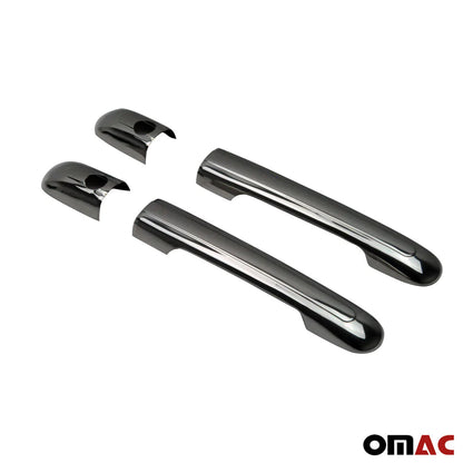 OMAC Door Handle Cover Protector for Dodge Sprinter 2003-2008 Steel 4 Pcs 2 Key Hole 4722042