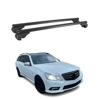 2011-2016 Mercedes E Class S212 Wagon Roof Rack Cross Bars Black