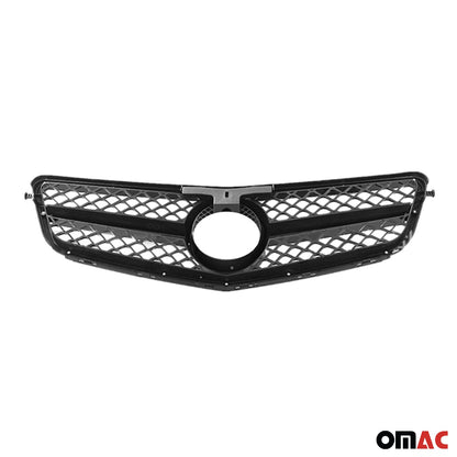 OMAC For Mercedes W204 C-Class SEDAN 2008-2014 AMG Style All Gloss Black Front Grill 4711P081FAMGB