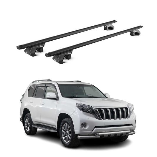 2008-2021 Toyota Land Cruiser Roof Rack Cross Bars Black