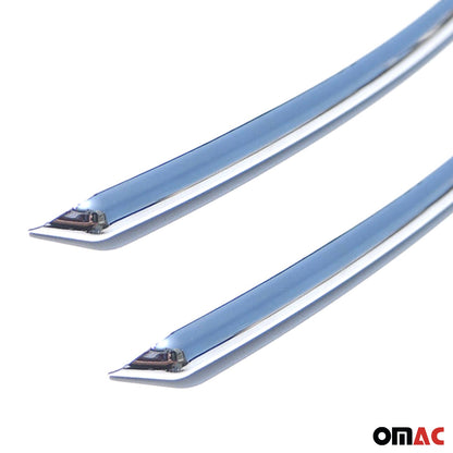 OMAC Trunk Tail Light Trim Frame for Honda Accord 2008-2012 Chrome Silver 2 Pcs 3406104