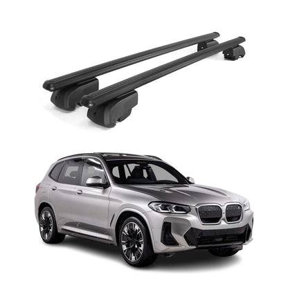 2021-2025 BMW iX3 G08 Roof Rack Cross Bars Black