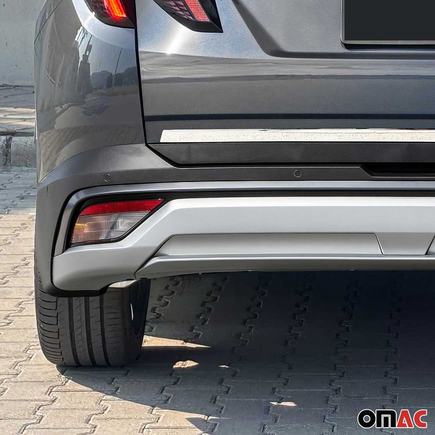 2022-2026 Hyundai Tucson Rear Trunk Molding Trim Stainless Steel Silver 1Pc