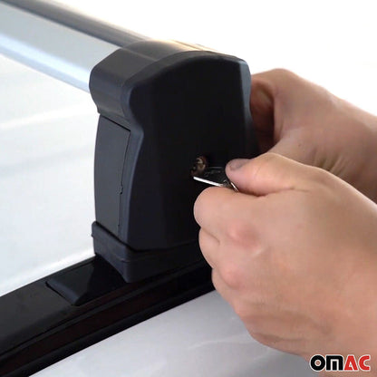 OE Style Roof Racks for Toyota Corolla Cross 2022-2026 Silver Cross Bars 2x