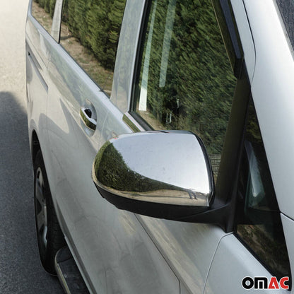 OMAC Fits Mercedes Metris W447 2016-2023 ABS Chrome Side Mirror Cover Caps 2 Pcs 4733112