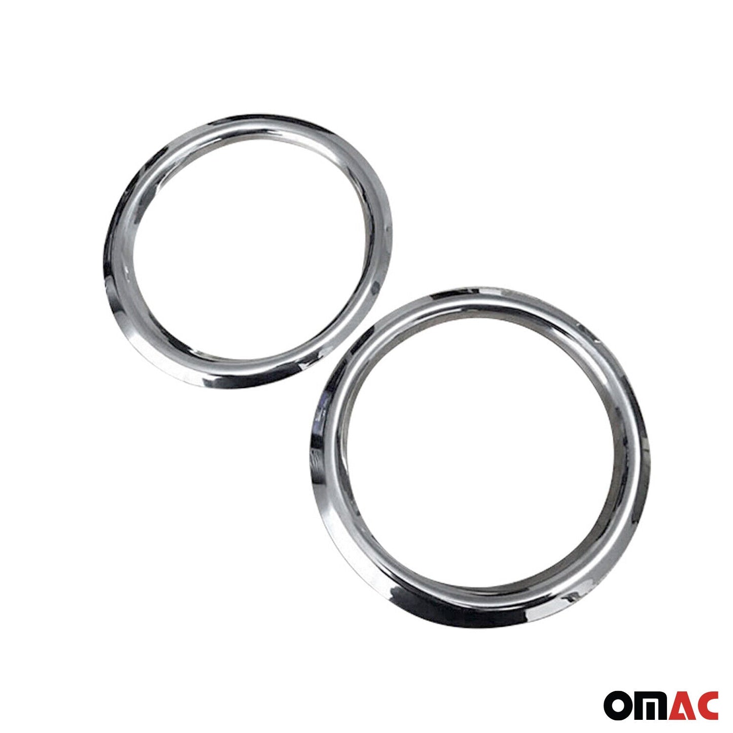 OMAC Fog Light Lamp Bezel Cover for Kia Sorento 2011-2013 Steel Silver 2 Pcs 4013103