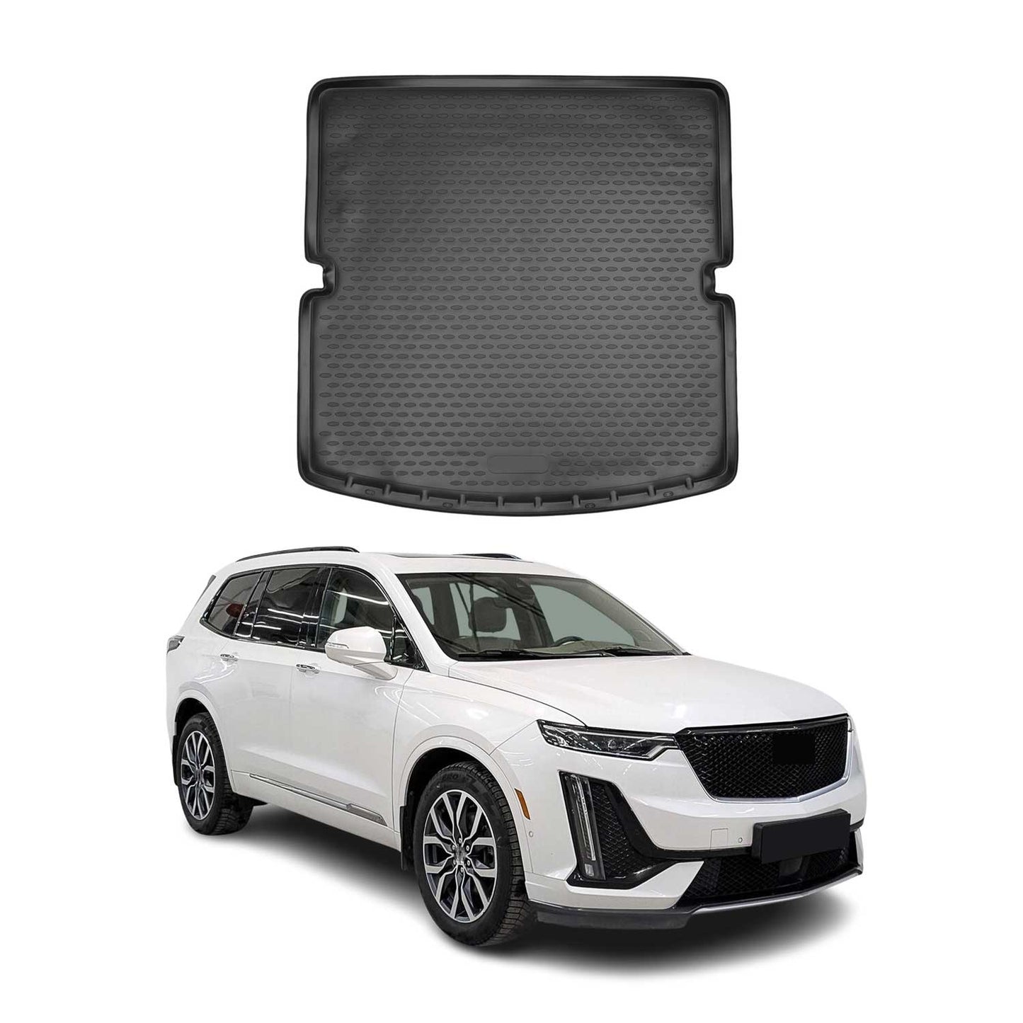 2020-2025 Cadillac XT6 Cargo Liner Trunk Mat All Weather Black