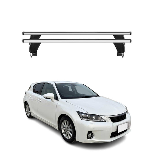 2011-2017 Lexus CT 200h Roof Rack Cross Bars Silver