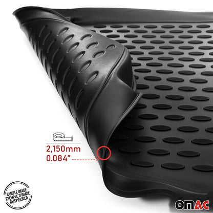 2003-2009 Toyota Prius Floor Mats Liners Full Set All Weather Black