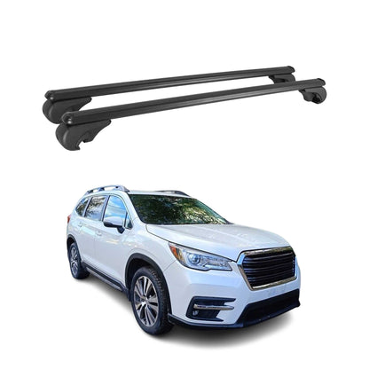 2019-2025 Subaru Ascent Roof Rack Cross Bars Black