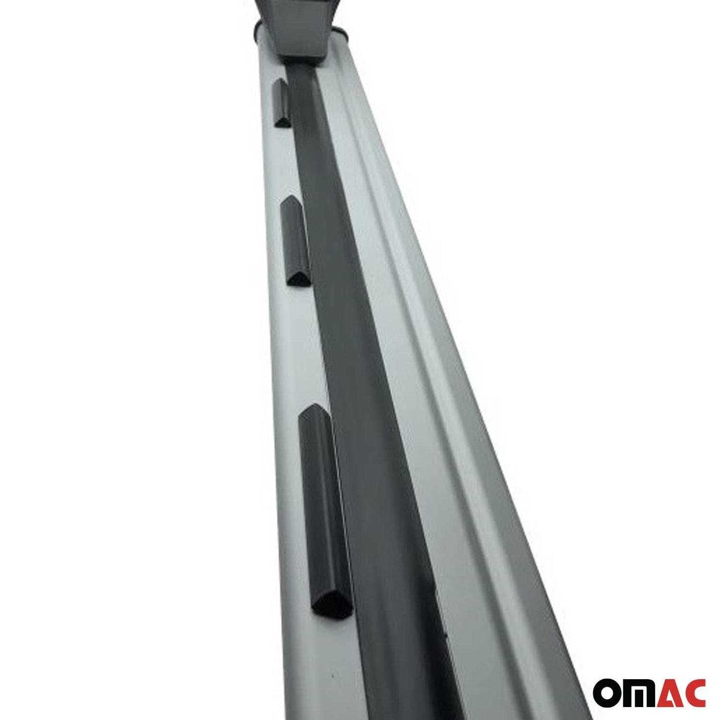 OMAC Roof Rack Wind Noise Reducer Air Deflector Kit Whistle Noise Blocker