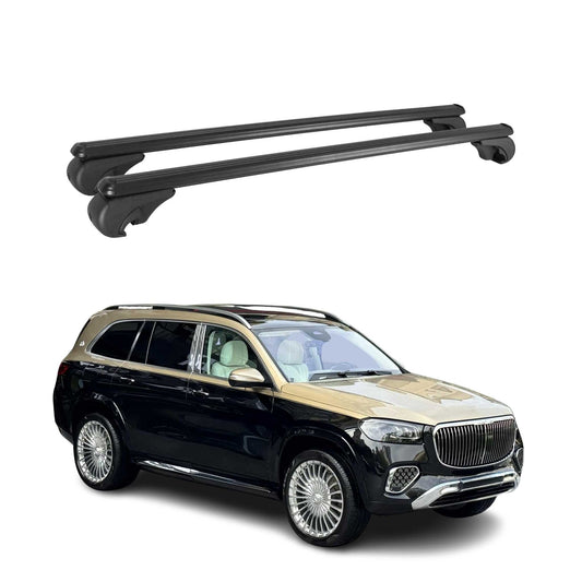 2020-2025 Mercedes GLS Class X167 Roof Rack Cross Bars Black