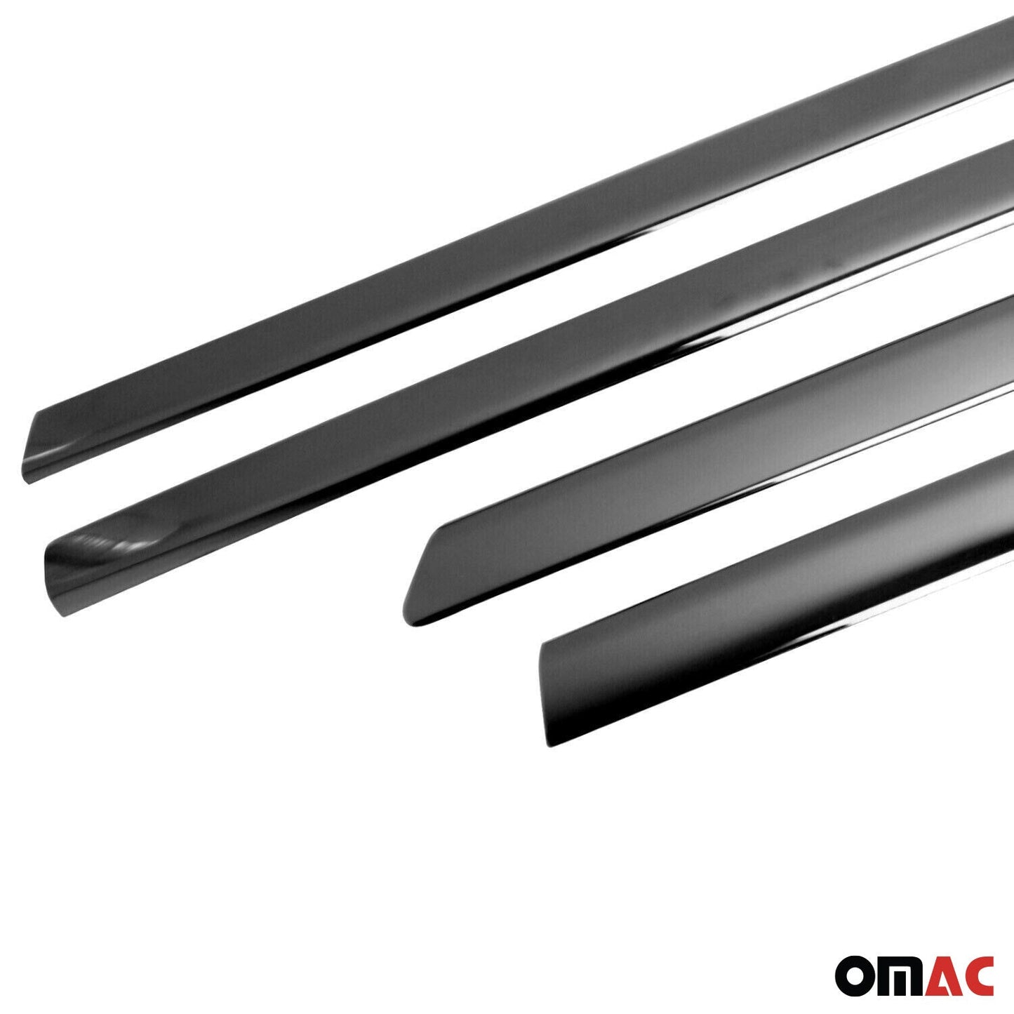 OMAC Side Door Molding Trim for VW T5 Transporter 2003-2015 L1-RHD Steel Dark 5x 7522134B