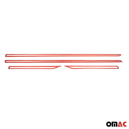 OMAC Side Door Molding Trim Skirt Garnish for Lexus CT 200h 2011-2017 Steel 4x 3557965