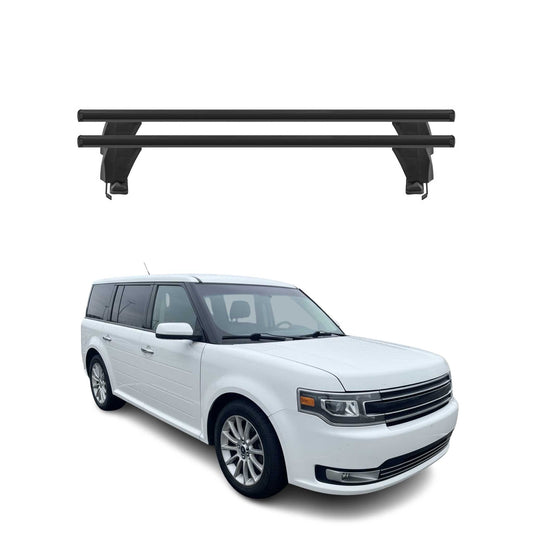 2013-2019 Ford Flex Roof Rack Cross Bars Black