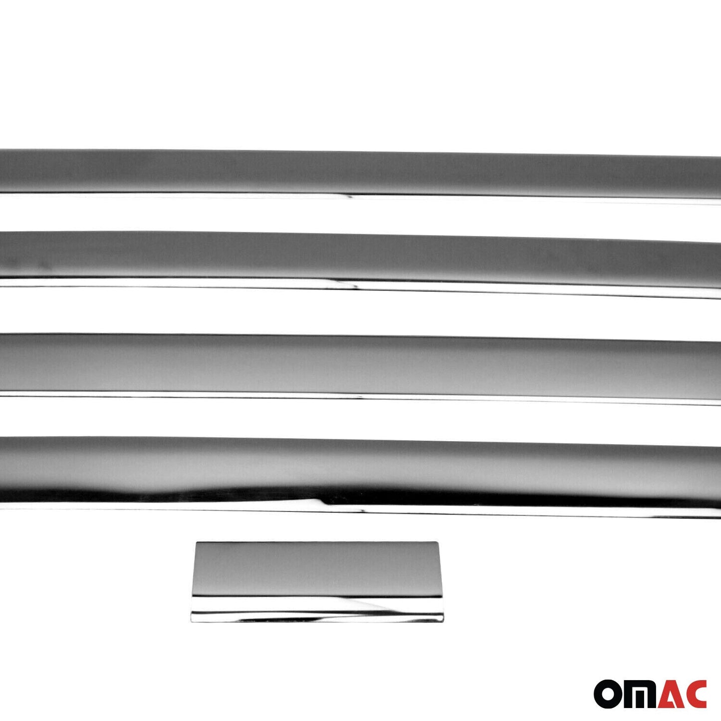 OMAC Side Door Molding Trim for VW T5 Transporter 2003-2015 L1-RHD Steel Dark 5x 7522134B