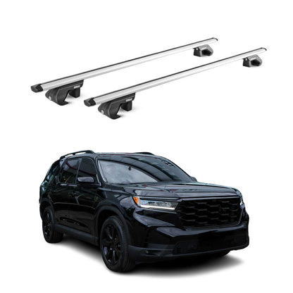 2023-2025 Honda Pilot Roof Rack Cross Bars Silver Luggage Carrier 2 Pcs