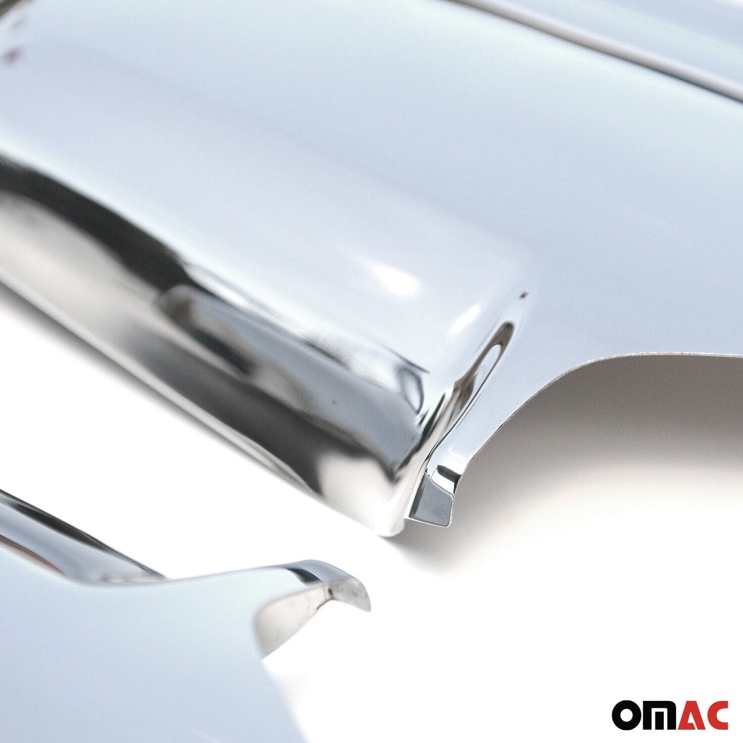 OMAC Side Mirror Cover Caps Fits Mercedes Sprinter W906 2010-2018 Chrome Silver 2 Pcs 4724112