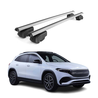 2022-2025 Mercedes EQA Roof Rack Cross Bars Silver