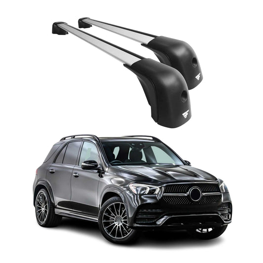 2020-2026 Mercedes GLE Class Coupe C167 Roof Racks Cross Bars Silver