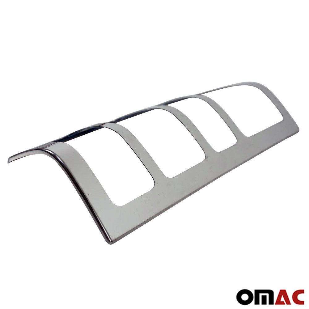 OMAC Trunk Tail Light Trim Frame for Dodge Sprinter 2003-2008 Steel Silver 2 Pcs 4722101