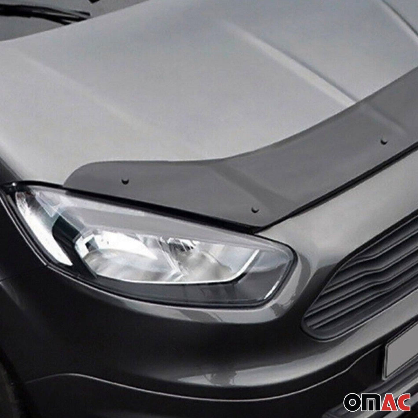 2014-2019 Ford Transit Connect Front Bug Shield Hood Deflector 1 Pc Smoke