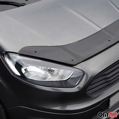 2014-2019 Ford Transit Connect Front Bug Shield Hood Deflector 1 Pc Smoke