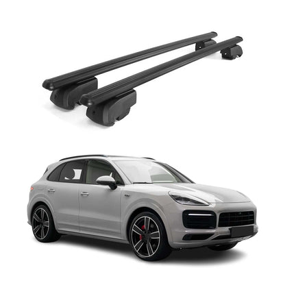 2019-2026 Porsche Cayenne Roof Rack Cross Bars Black