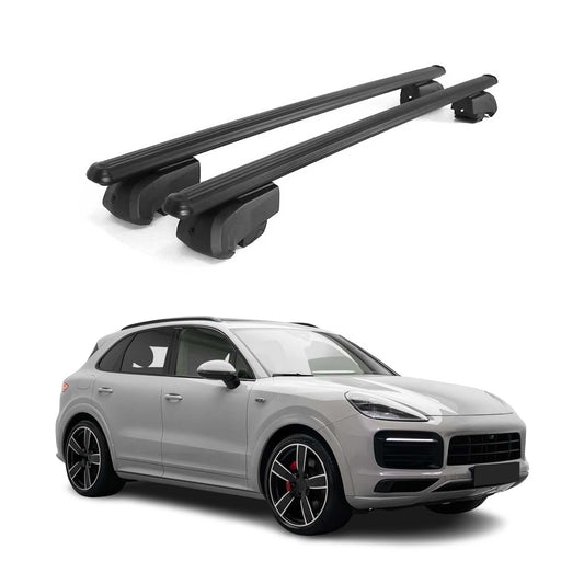2019-2026 Porsche Cayenne Roof Rack Cross Bars Black