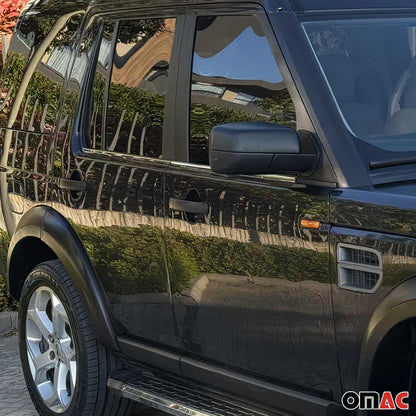 2005-2009 Land Rover LR3 Window Molding Trim Streamer Stainless Steel 4x