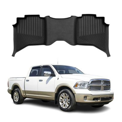 2013-2018 RAM 1500 Crew Cab Premium Floor Mats Liners Second Row Rear