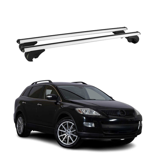 2007-2015 Mazda CX-9 Roof Rack Cross Bars Silver