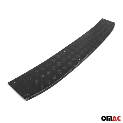 OMAC Rear Bumper Sill Cover Protector for Ford Transit 2015-2024 Aluminium Black 2626093AB