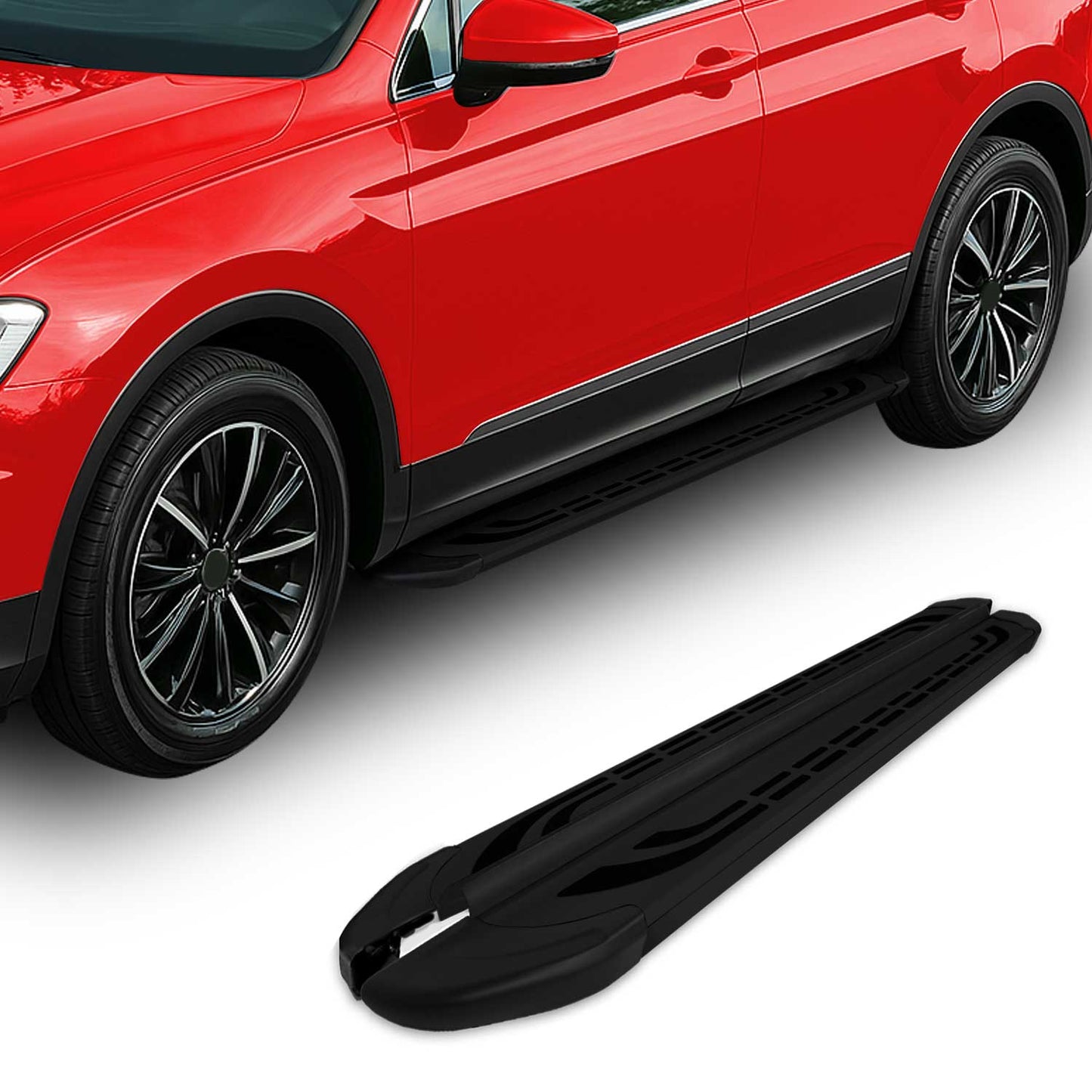 2011-2019 Ford Explorer Running Boards Side Steps Black