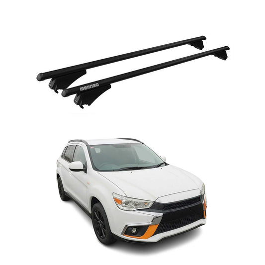 2011-2021 Mitsubishi RVR Roof Rack Cross Bars Black