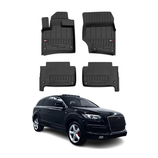 2007-2015 Audi Q7 Premium Floor Mats Liners Full Set All Weather Heavy Duty