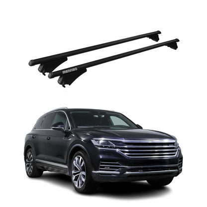 2018-2024 VW Touareg Roof Rack Cross Bars Black