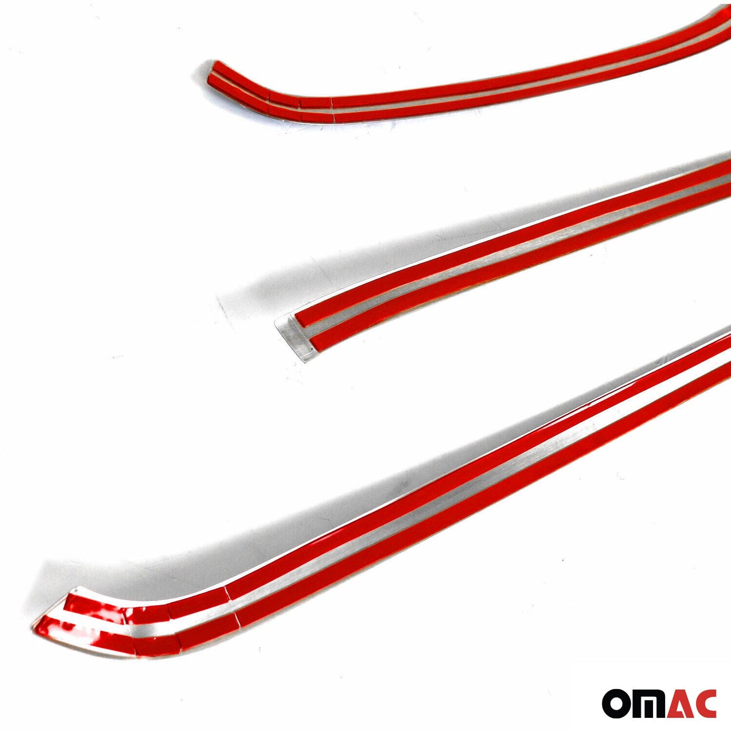 2019-2025 Mercedes Sprinter W907 910 Front Bumper Grill Trim Stainless Steel Dark 4x