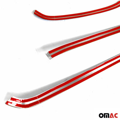 2019-2025 Mercedes Sprinter W907 910 Front Bumper Grill Trim Stainless Steel Dark 4x