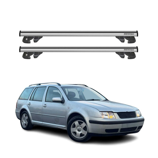 2011-2014 VW Jetta Sportwagen Roof Rack Cross Bars Silver