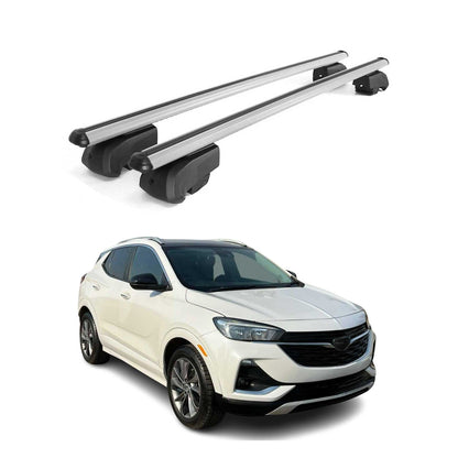2020-2025 Buick Encore GX Roof Rack Cross Bars Silver