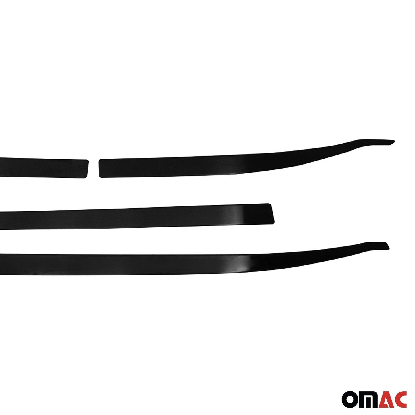 OMAC Side Door Molding Trim for Jeep Renegade 2015-2023 Brushed Steel Dark 1708131BT