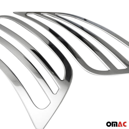 2019-2025 Mercedes Sprinter W907 910 Front Bumper Grill Trim Stainless Steel 2Pcs